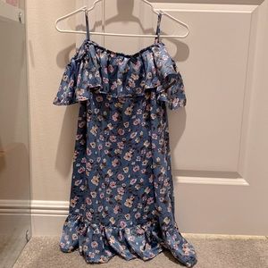 UO kimchi blue silk dress